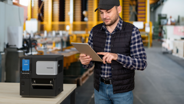 Toshiba Ra Mắt Dòng Máy In Mã Vạch Công Nghiệp Thế Hệ Mới BX410T